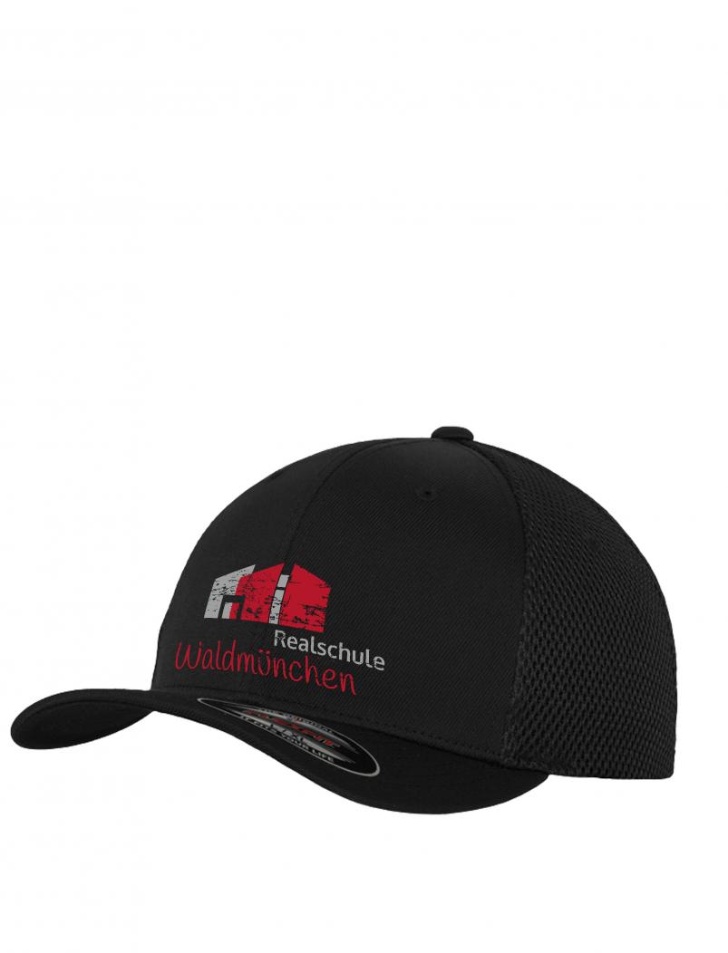puranda REALSCHULE WALDM*ÜNCHEN Ballcap - schwarz - seitlich