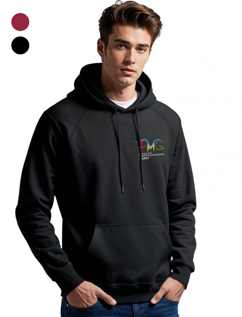 puranda Hoodie - FMG CHAM - weinrot - Model01nah