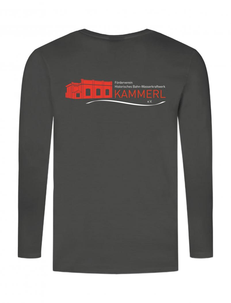 puranda Longsleeve FÖRDERVEREINS HISTORISCHES BAHNWASSERKRAFTWERK KAMMERL e.V- anthrazit - Tshirt