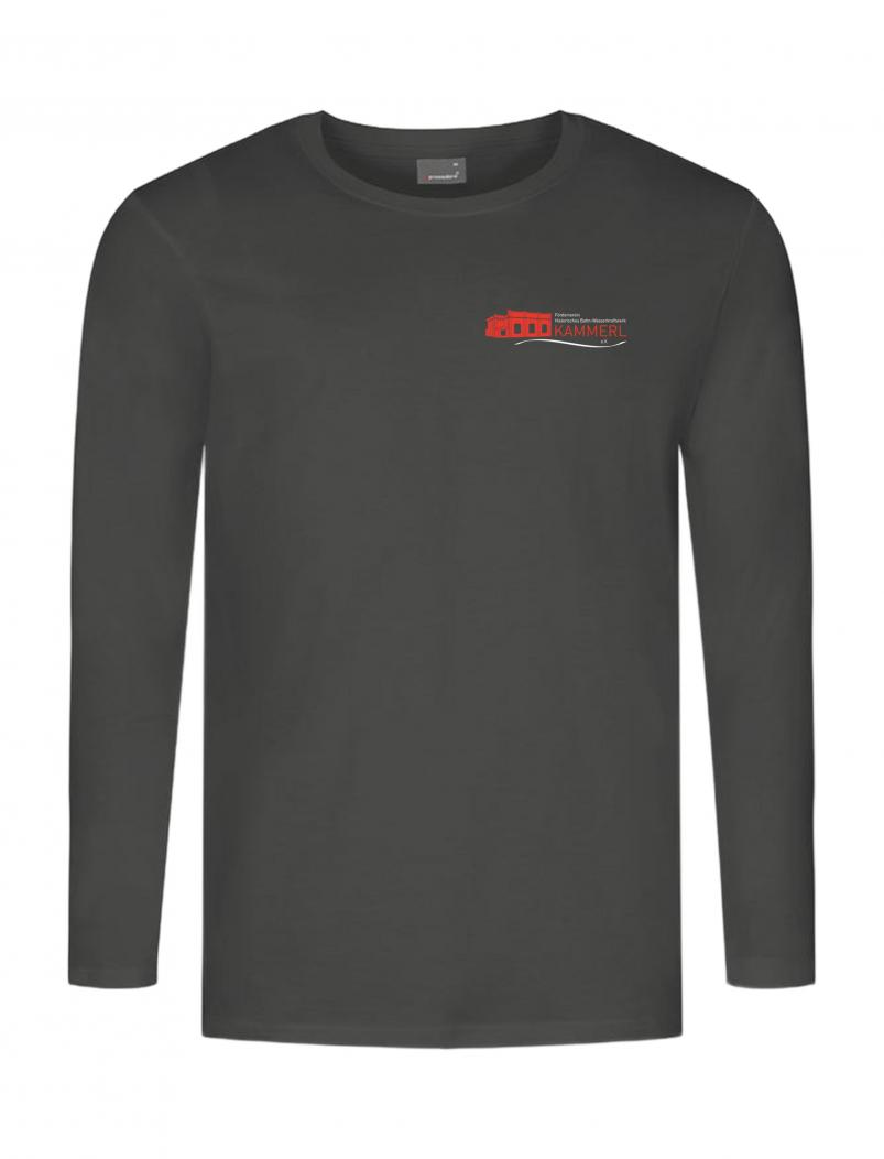 puranda Longsleeve  FÖRDERVEREINS HISTORISCHES BAHNWASSERKRAFTWERK KAMMERL e.V- anthrazit - Tshirt hinten