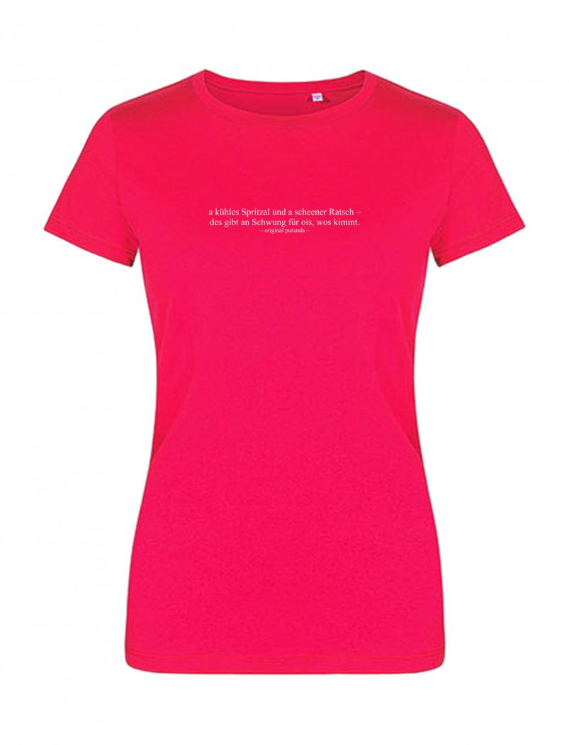 puranda T-Shirt WOS KIMMT - pink - hinten