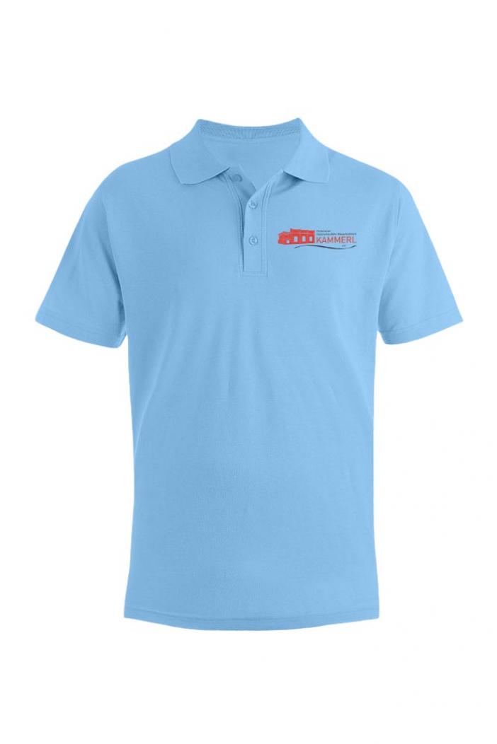 puranda Poloshirt FÖRDERVEREINS HISTORISCHES BAHNWASSERKRAFTWERK KAMMERL e.V- alaskian blue - Poloshirt vorne