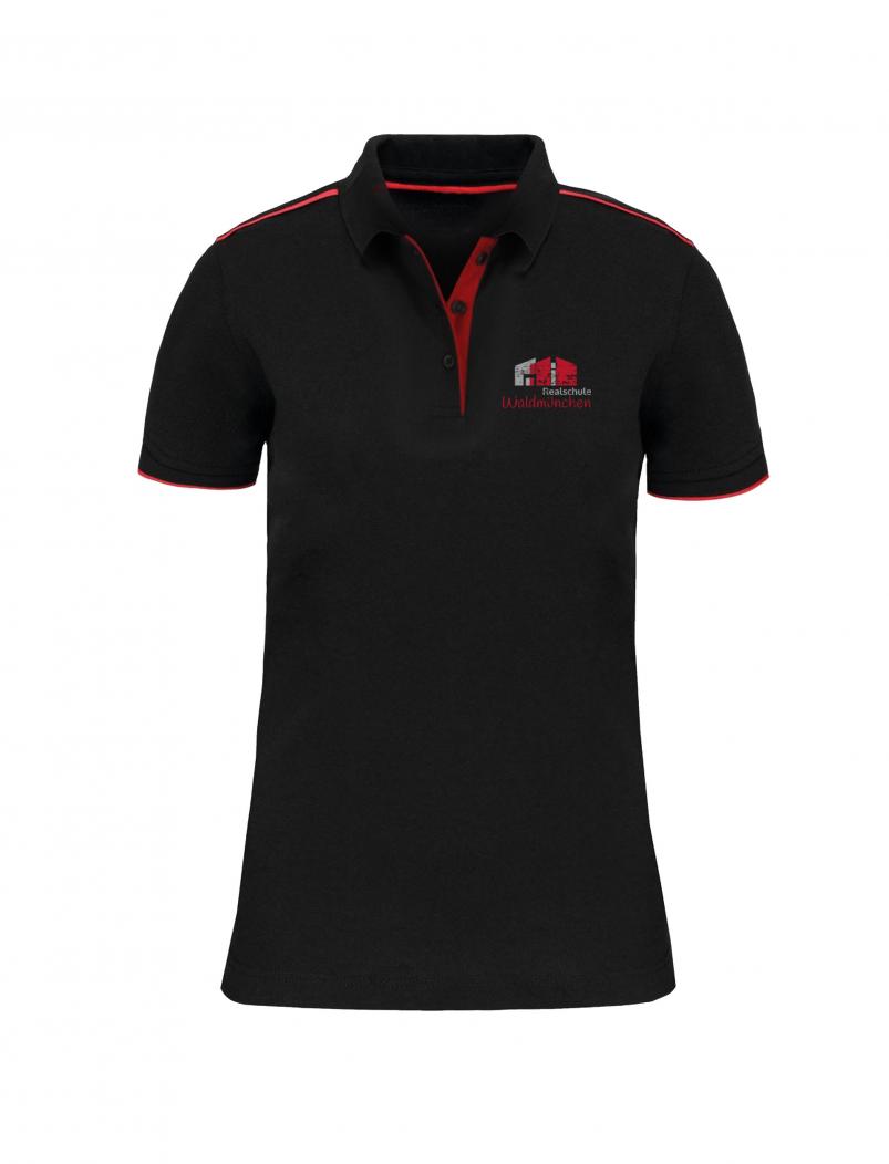 puranda Poloshirt REALSCHULE WALDMÜNCHEN - schwarz - Poloshirt