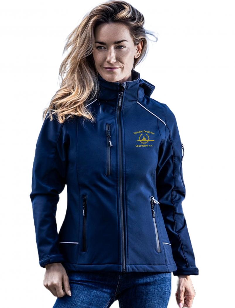 puranda VDU warme Softshelljacke - navy - Model nah