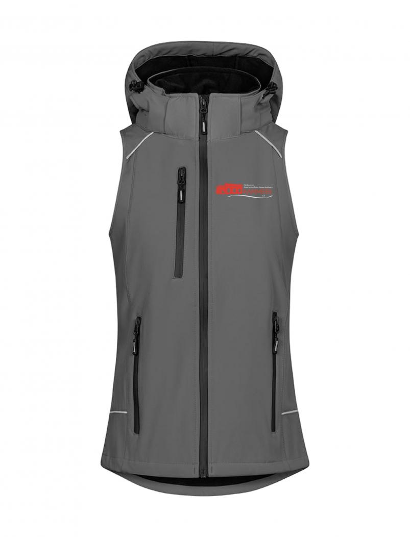 puranda KAMMERL Softshellweste - hellblau - Rückseite