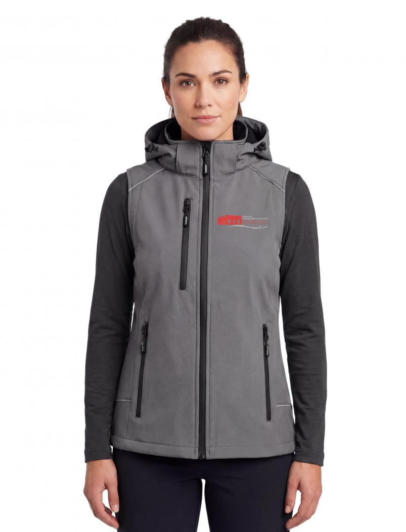 puranda KAMMERL Softshellweste - hellblau - Model nah