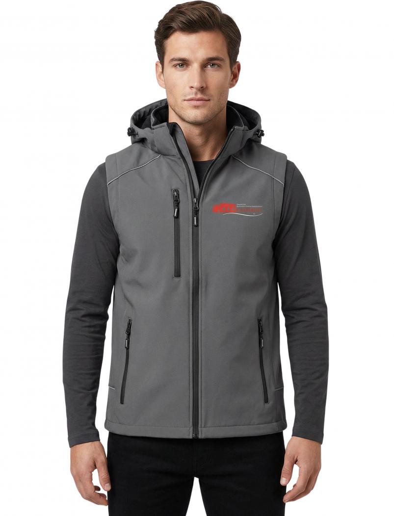 puranda KAMMERL Softshellweste - hellblau - Model nah