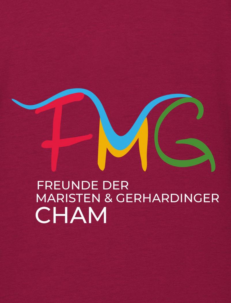 puranda Sweatjacke - FMG CHAM - weinrot - Motiv