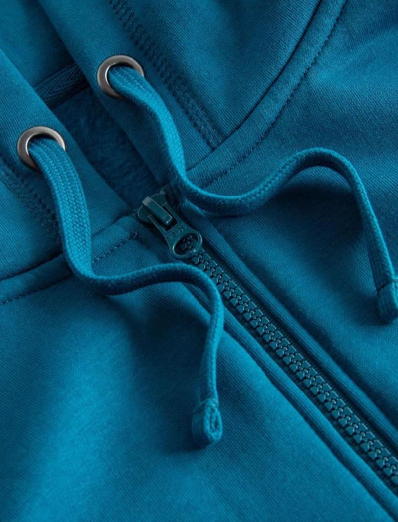 puranda Sweatjacke - FMG CHAM - petrol - Reissverschluss