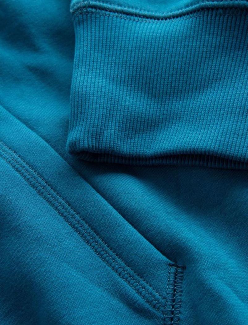 puranda Sweatjacke - FMG CHAM - petrol - Tasche