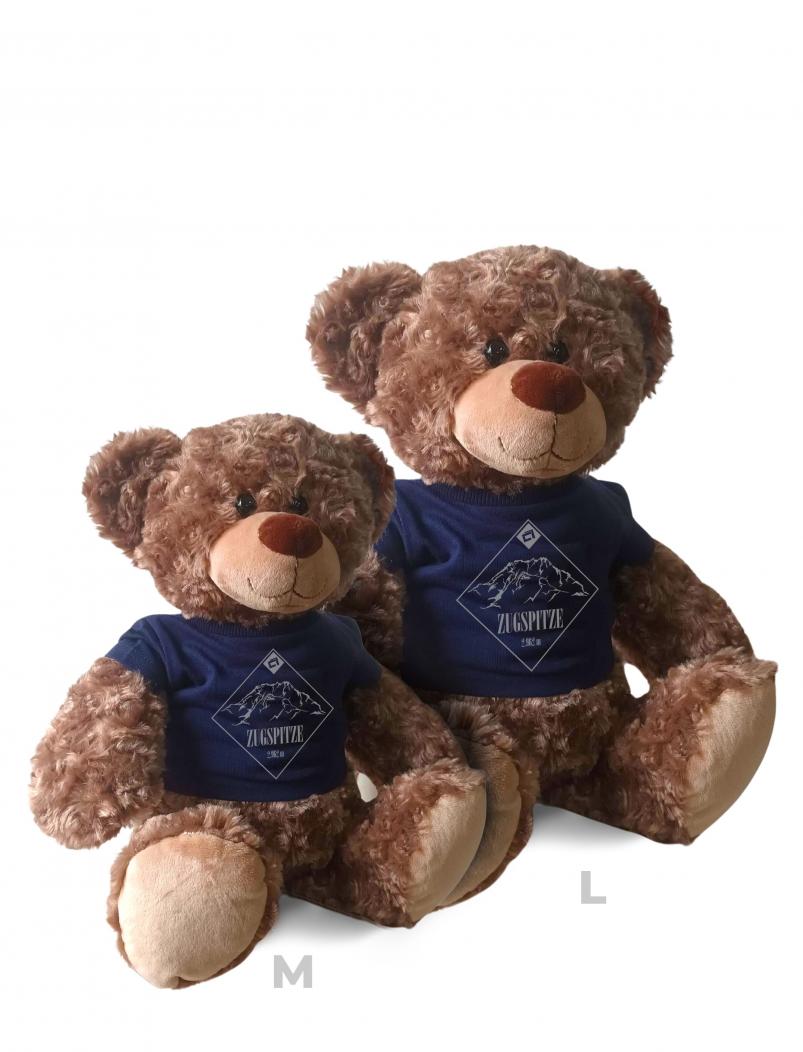 Teddy mit Tshirt ZUGSPITZE - 35 cm - Plüschtier