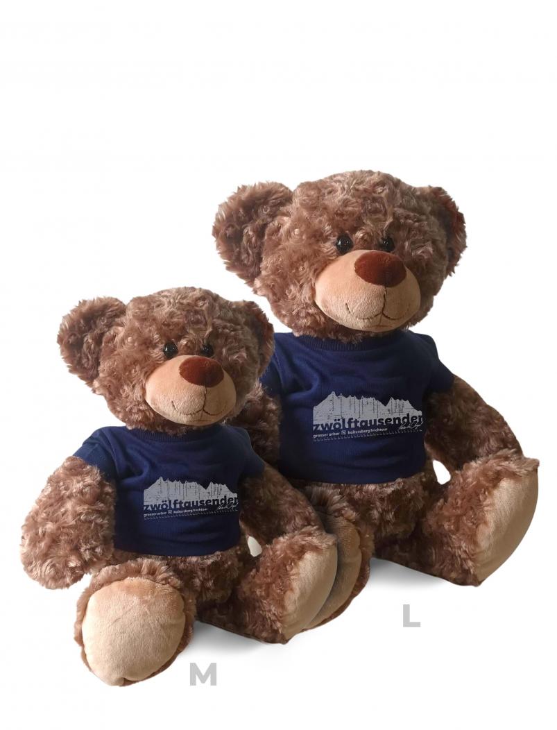 Teddy mit Tshirt ZWÖLFTAUSENDER - 35 cm - Plüschtier