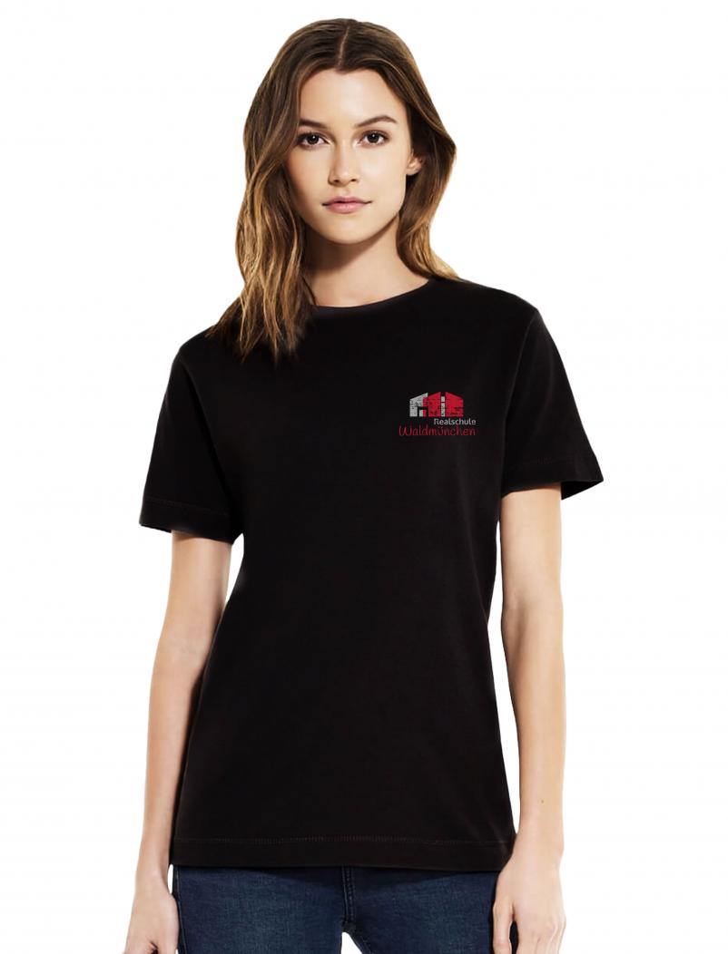 puranda T-Shirt - REALSCHULE WALDMÜNCHEN - schwarz - Model01nah