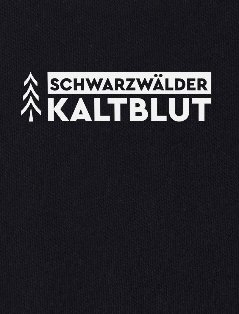 puranda T-Shirt - Schwarzwälder Kaltblut - schwarz - Motiv