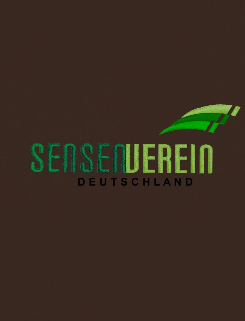 puranda T-Shirt SENSENVEREIN DEUTSCHLAND - braun - Motiv