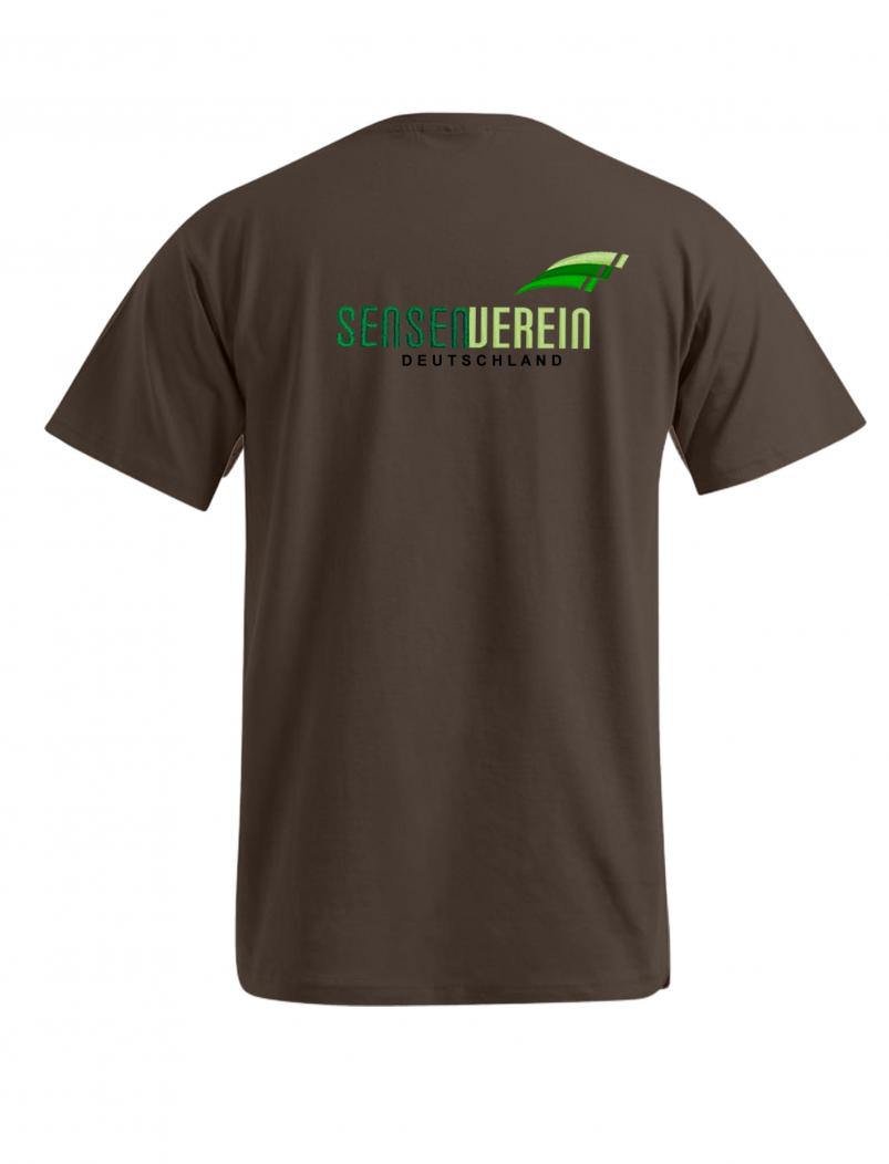 puranda T-Shirt SENSENVEREIN DEUTSCHLAND - braun - Tshirt hinten