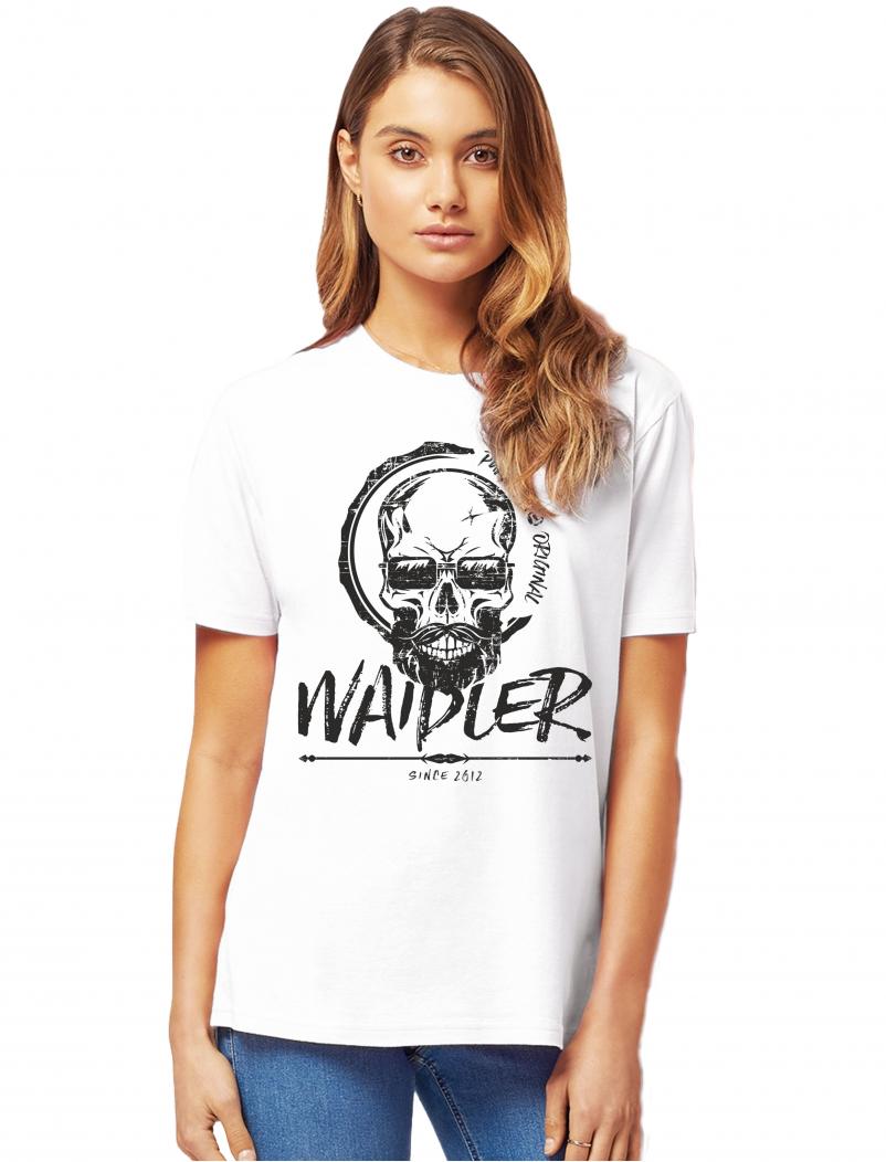 puranda T-Shirt - Waidler - weiss - Model