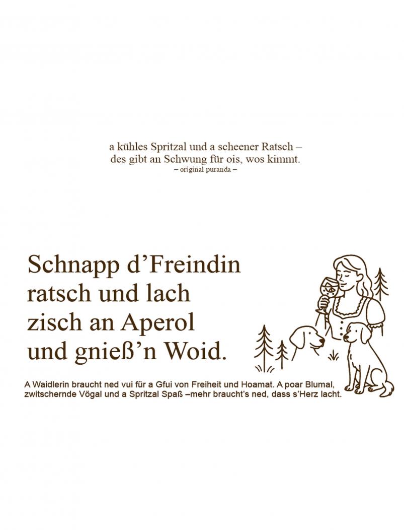 puranda T-Shirt WOS KIMMT - weiss - Motiv