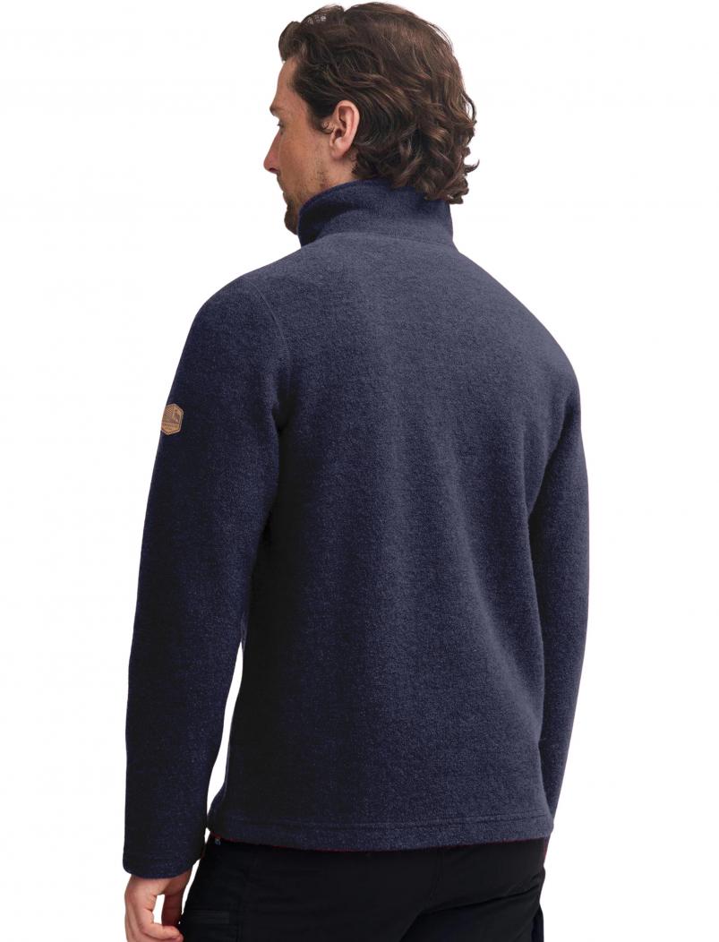 puranda WOLLPULLOVER NATURFREUNDE CHAM - light navy - Model hinten