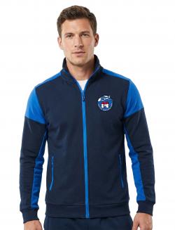 puranda Sweatjacke SEGELFLUG SPORTVEREIN CHAM - marine/kobalt - Model nah
